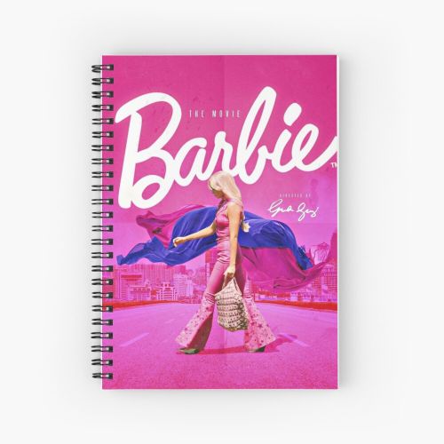 product_image_name-Generic-Barbie movie 2023 - Margot Robbie  Spiral Notebook - Bloc note-1