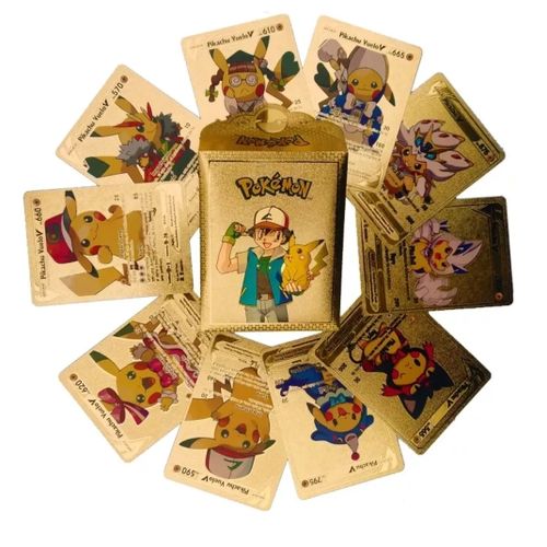 Generic carte Pokémon Gold Pack; de 10 Cartes à prix pas cher