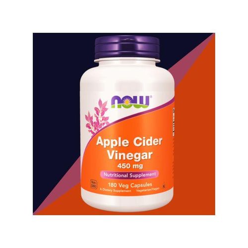 product_image_name-Now Foods- Apple Cider Vinegar 450 mg - 180 Veg Capsules-1