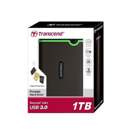 TRANSCEND DISQUE DUR EXTERNE StoreJet 35T3 Capacité 8 To