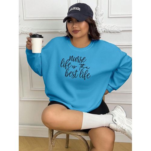 product_image_name-Generic-Sweatshirt nurse life is the best life Oversize Mode vêtements-2