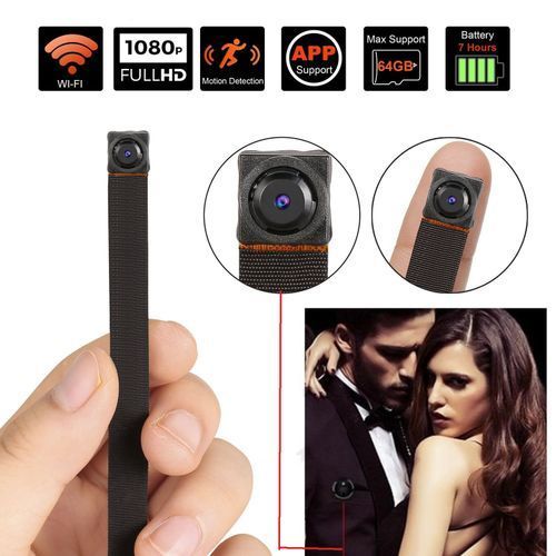 Generic Mini Micro Caméra Cachée HD 1080P IP/Wifi Caméra Espion à prix pas  cher