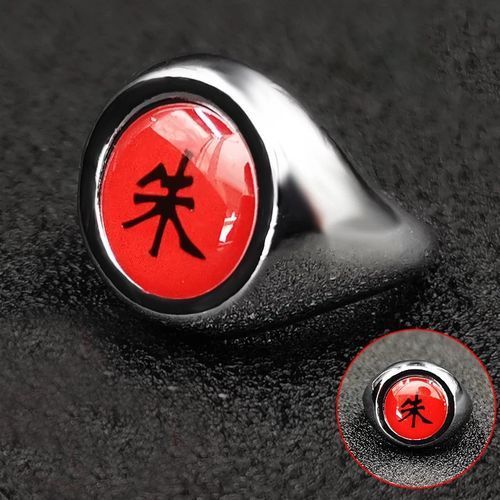 Bague akatsuki argent clearance