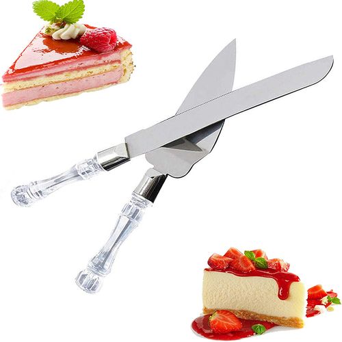 Coupe-gâteau en acier inoxydable, coupe-tarte, biscuits, Fondant, coupe- gâteau, couteau à tarte, bricolage du pain, séparateur de pâtisserie,  dispositif de serrage de gâteau, outils de cuisson - AliExpress