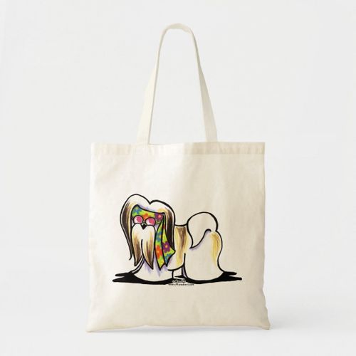 product_image_name-Generic-Tote Bag Lhasa Apso Hippie Unique, haute qualité-2
