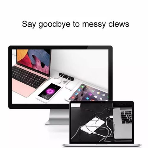 product_image_name-Stonego-Organisateur de câbles en silicone, outil flexible et autocollant pour séparer les cordons-7