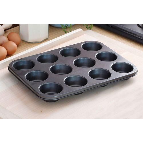 product_image_name-Generic-Moule 12 tasses - moule à cupcake à muffins - Moule Gâteau - Moule à pâtisserie.-2