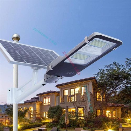 Solar Light Projecteur Led Solaire avec Detecteur Mouvement + Telecommande  à prix pas cher