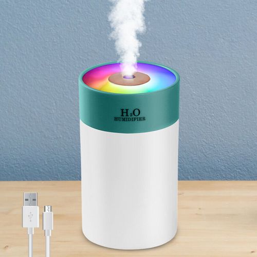 Generic Shoous-Humidificateur de bureau domestique, petit supplément d'eau,  vaporisateur, humidification de l'air, USB, veilleuse portable pour  voiture, 260ml