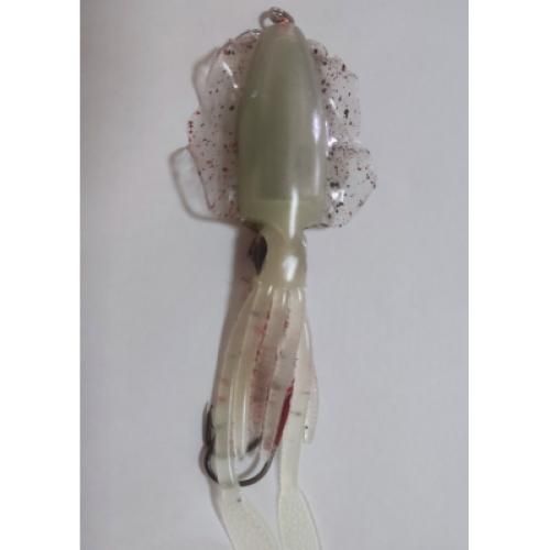 Squid Leurre de calmar appât souple 60g UV gabarit de calmar lumineux à  prix pas cher