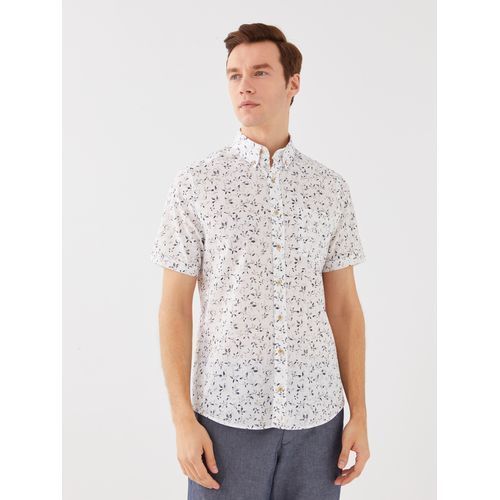 Lc Waikiki Chemise pour homme en popeline a motifs coupe reguliere et manches courtes a prix pas cher Jumia Maroc