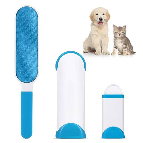 Generic Brosse anti poil magique réutilisable – Chat Chien Nettoyante Poils  à prix pas cher