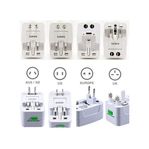 Generic Adaptateur Prise Universel Electrique USA/UK/EU/AU à prix pas cher