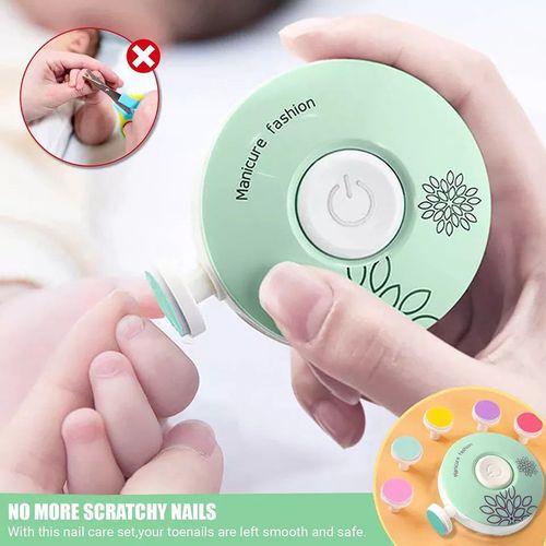 Generic Coupe-Ongle Électrique Pour BéBé Nouveau-Né Manucure Adulte Enfant  Kit à prix pas cher