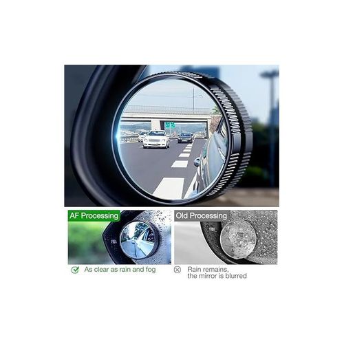 Generic 2 pcs Angle Mort Voiture Point Mort Rétroviseur Miroir, Autocollant  à prix pas cher