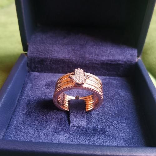 Bague rose online gold pas cher