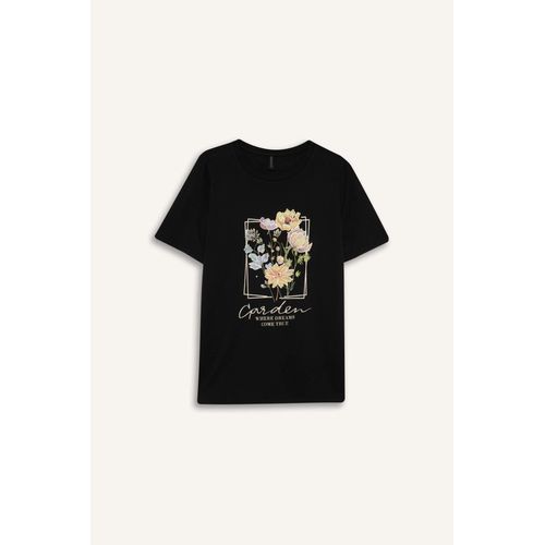 product_image_name-Defacto-تي شيرت نص كم قصة عادية بياقة مستديرة-7