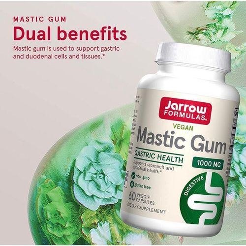 product_image_name-Jarrow Formulas-Mastic Gum, Soutient l'estomac et santé duodénale tissus gastriques 60 caps-2