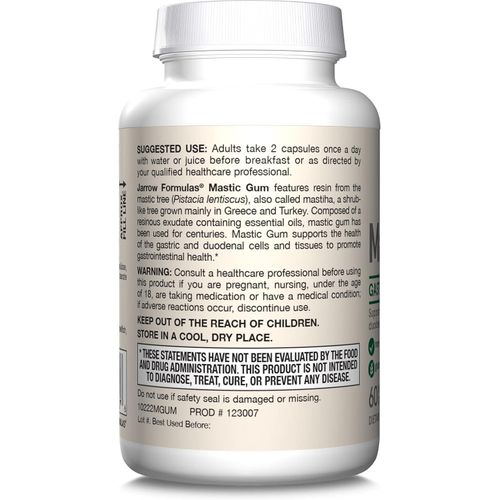 product_image_name-Jarrow Formulas-Mastic Gum, Soutient l'estomac et santé duodénale tissus gastriques 60 caps-8
