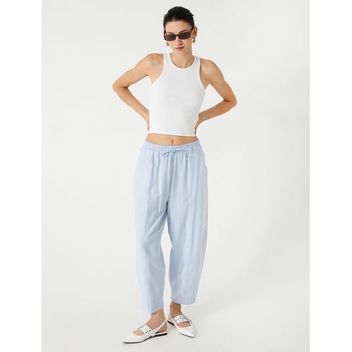 product_image_name-Koton-Pantalon Pour Femme - Bleu-1