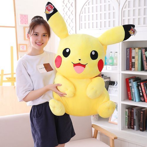 Pokemon Poupée peluche Pokemon Pikachu Géant 50cm jouet en peluche