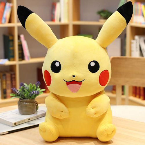 Pokemon Poupée peluche Pokemon Pikachu Géant 50cm jouet en peluche mignon  Grand Cadeau à prix pas cher