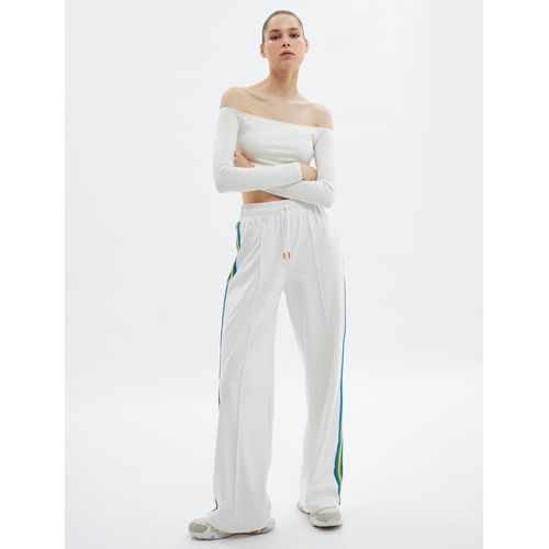 product_image_name-Koton-T-shirt Femme - Blanc Ecru-2