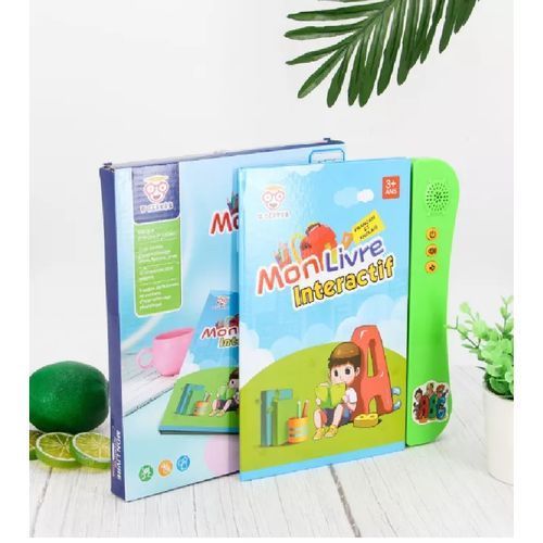 Generic Mon livre - Livre educatif interactif pour enfants en Français et  Anglais à prix pas cher