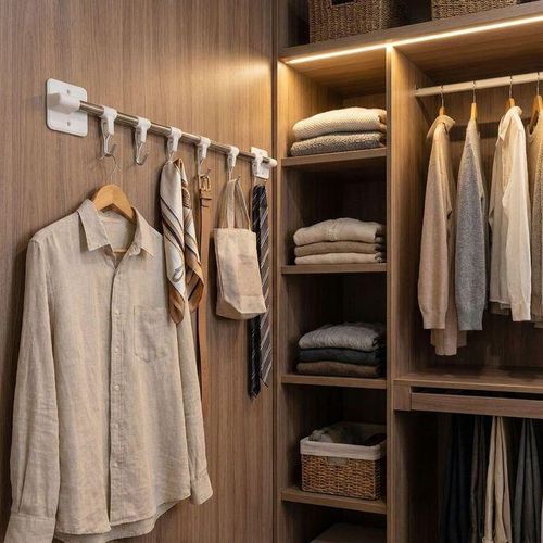 product_image_name-Generic-Support Mural Multifonctionnel pour Rangement et Organisation-5