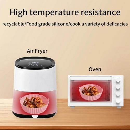 Generic Moule Air Fryer en Silicone, Panier/ FriteuseRéutilisable G.F  20,5x17,5x5 cm à prix pas cher