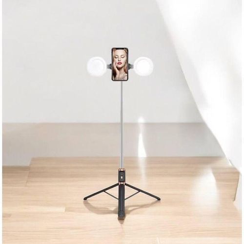 Generic Support Trépied avec Double Éclairage LED pour Smartphone - image 6