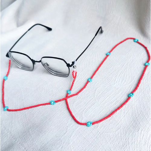 product_image_name-Generic-Chaîne de lunettes Pink with Ciel Flower Beads-1