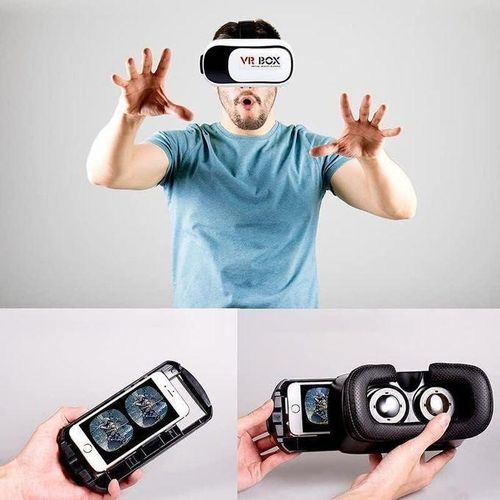 product_image_name-Generic-VR Box 2Ps Casque Réalité Virtuelle - Casque VR Compatible avec IPhone & Android, Lunettes Casque Réalité Virtuelle 3D-5