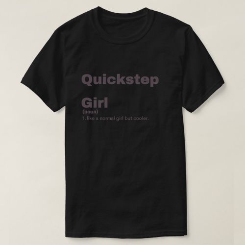 product_image_name-Generic-Film Girl - Quickstep T-Shirt unique design - t shirt tres bon qualite-2