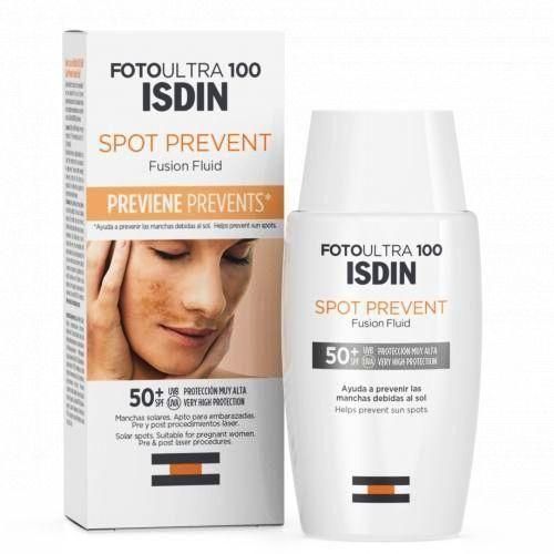 product_image_name-Isdin-FOTO ULTRA 100 SPOT PREVENT FUSION FLUIDE SPF50+ 50ML efficacité anti taches prouvée-1