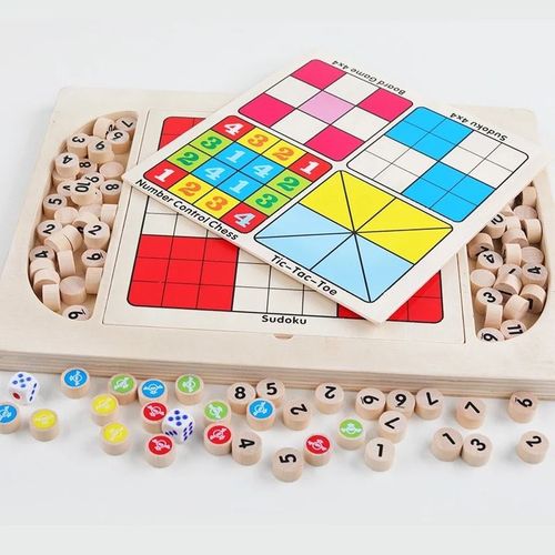 Generic jouet sudoku multifunction en bois- RWT-246 à prix pas