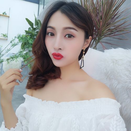 product_image_name-Generic-أقراط طويلة على شكل مثلث على الطراز الكوري-3