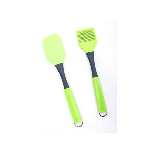 product_image_name-Generic-Set de Spatule et Brosse de cuisine en silicone -Vert-3