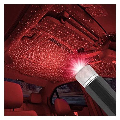 Generic LED Voiture Intérieur Atmosphère Plafond Nuit Star Lumière Lampe  Tuyau Flexible Toit Décoration USB Port-led à prix pas cher