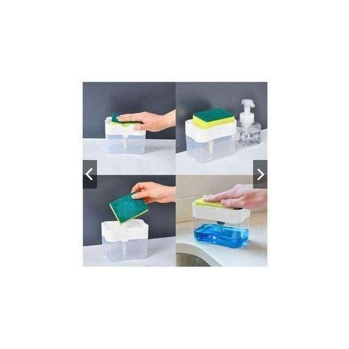 product_image_name-Generic-موزع صابون سائل مع إسفنجة - حل عملي للأطباق والمطبخ-2