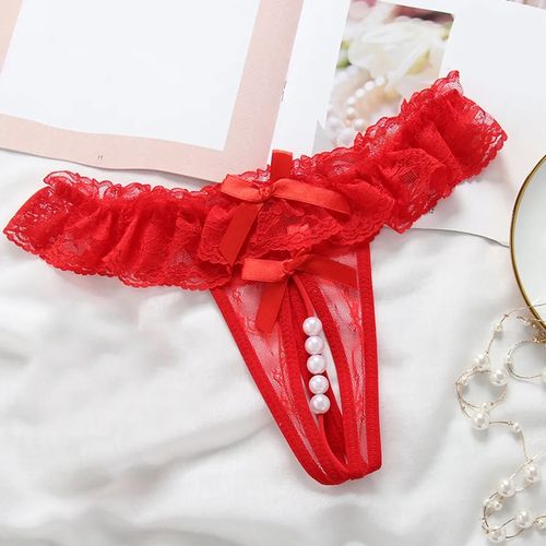 Sous vêtement femme dentelle rouge 2025
