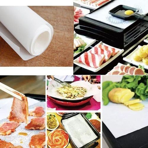 product_image_name-Generic-Papier Cuisson pour la Cuisine Blanc, 40x60 Anti-adhésif 8 Feuille-2