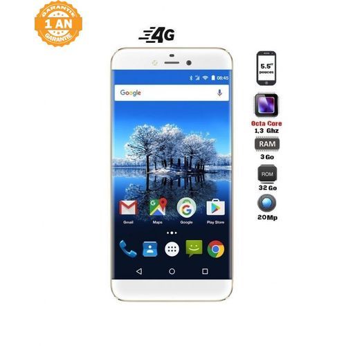 Accent Pearl A7 - 5.5&quot; - 32 Go - 3Go - Android - Rose Gold