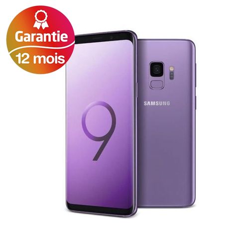 Samsung Galaxy S9, 5.8&quot;, 4Go, 64Go - Violet - Garantie 1 an