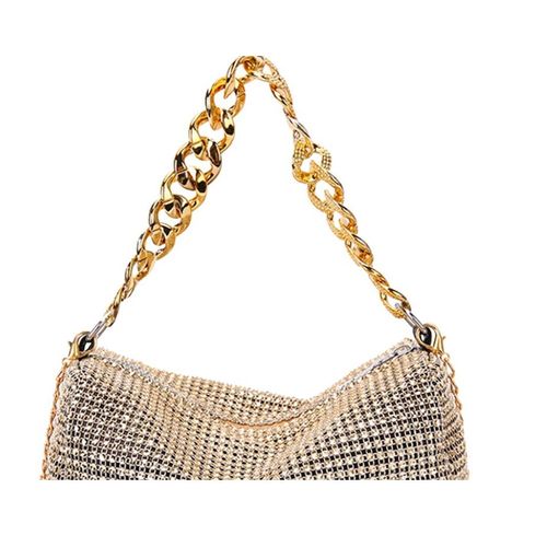 product_image_name-Generic-حقيبة سهرة للنساء بتصميم عصري مع جليتر وحجارة الماس، أنيقة، عصرية، فاخرة، براقة، للعشاء والزفاف، تربط على الكتف-4