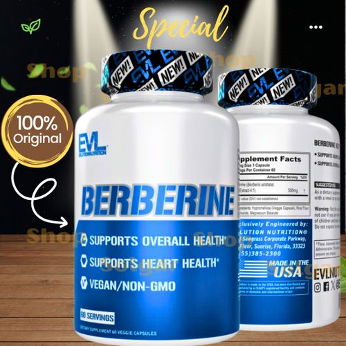 product_image_name-Evlution Nutrition-Berberine  500 mg, Supports Heart Health & Overall Health , 60 Capsules Vegetales-1