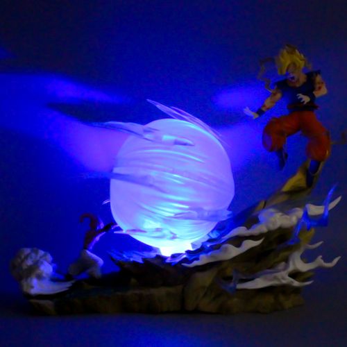 Figurine SON GOKU VS MAJIN BOO Dessin Animé Dragon Ball DBZ 22 cm