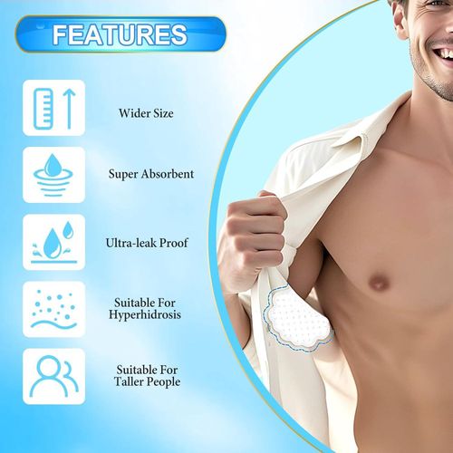 product_image_name-Generic-Pack de 50 coussinets anti-transpiration anti-sueur pour aisselles absorbants-1