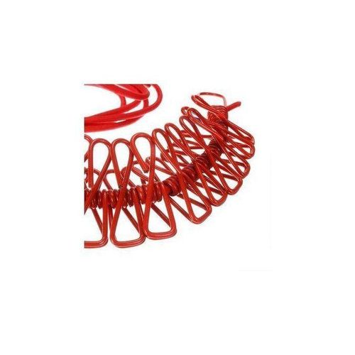 product_image_name-Generic-Corde à Linge Élastique Portable avec 12 Pinces, 190 cm-2