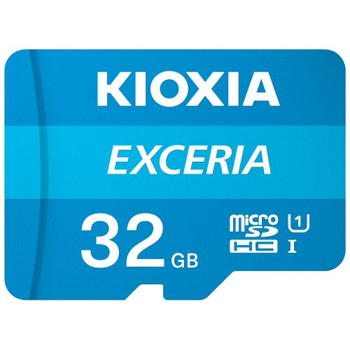 KIOXIA Carte Mémoire micro SDHC UHS-I - 32 GB - EXCERIA